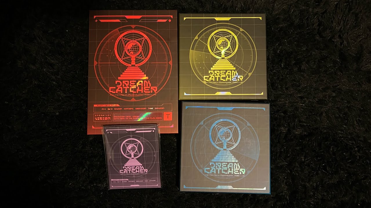 unboxing dreamcatcher apocalypse: follow us (1 platform, T,H, E versions)
