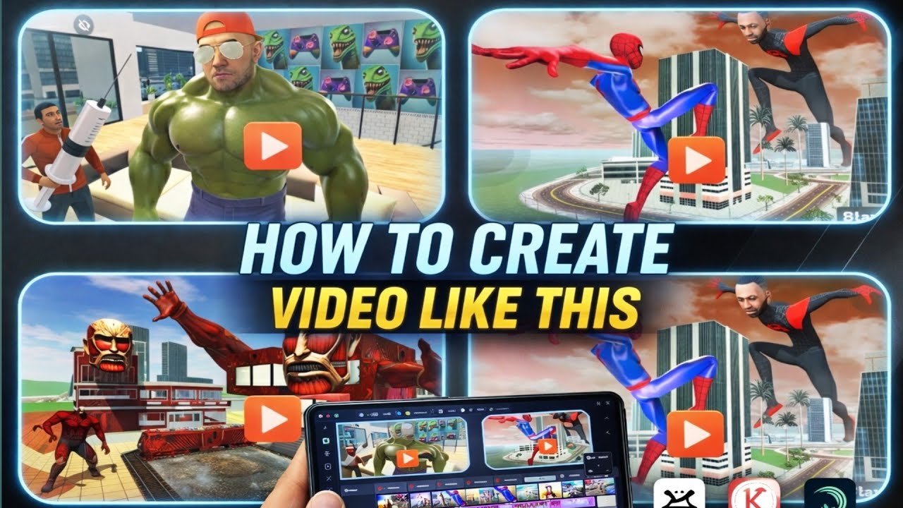 How To Create 😱 Indian Bike Driving 3D Video