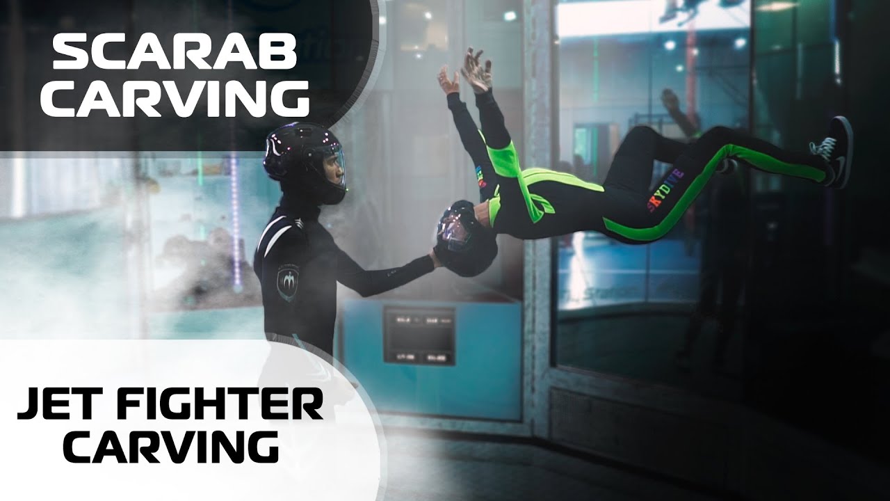 Start to carving in Scarab position and transit to Jet Fighter (Leo & Joker)