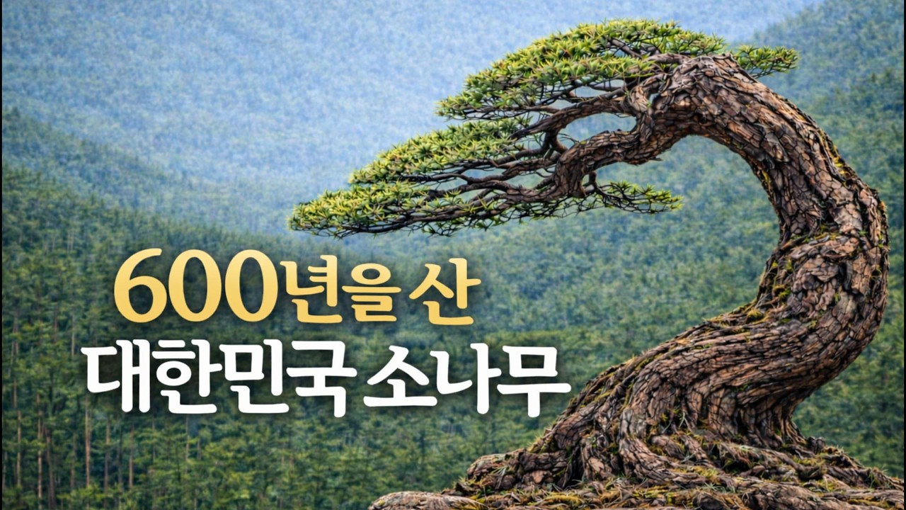 600년을 견딘 나무, 소나무는 어떻게 명품이 되는가...