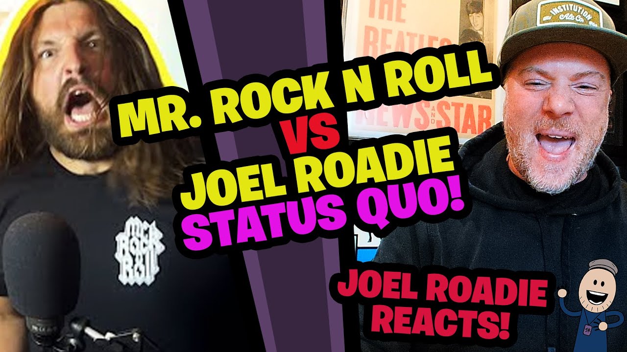 Mr. Rock N Roll Introduces Status Quo - Caroline to Joel Roadie!