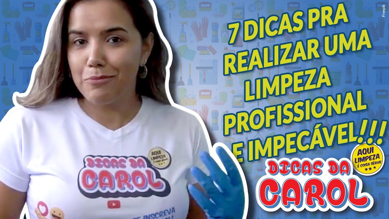 7 dicas pra realizar uma limpeza profissional e impec&aacute;vel! ✨