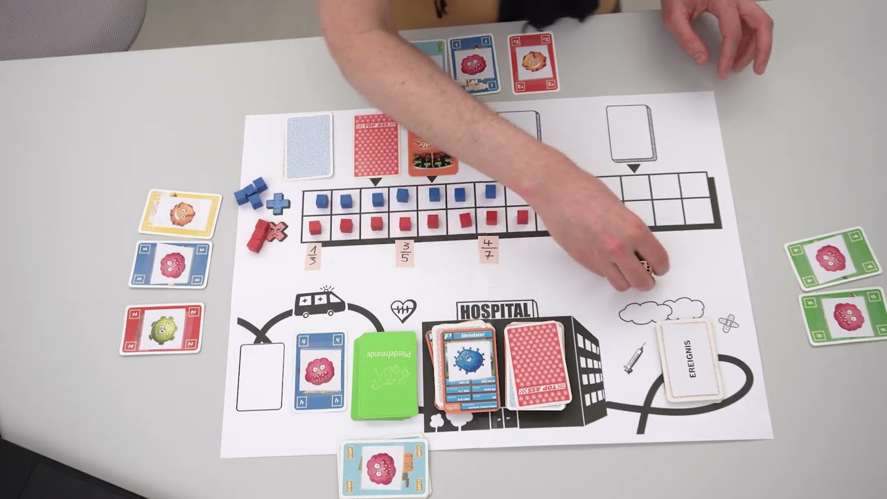 Team Human vs The Superbugs: Das Brettspiel
