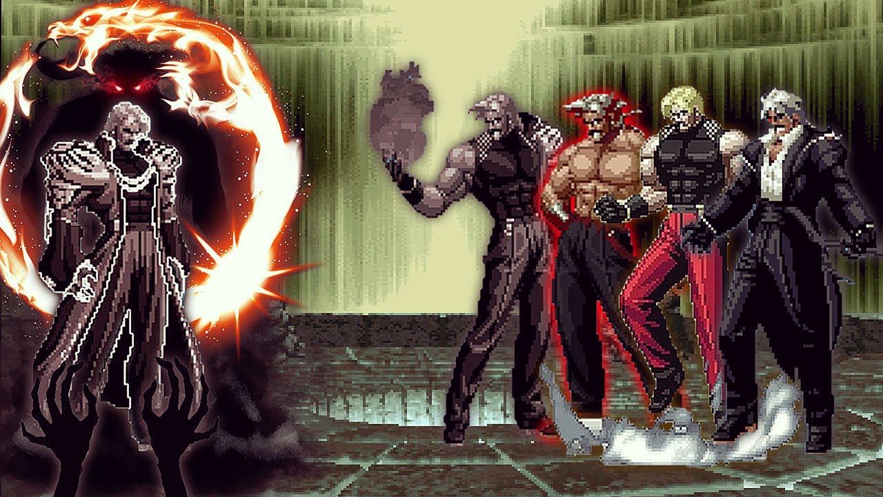 [Mugen KOF] New Final Rugal vs Ultimate Rugal Bernstein Team