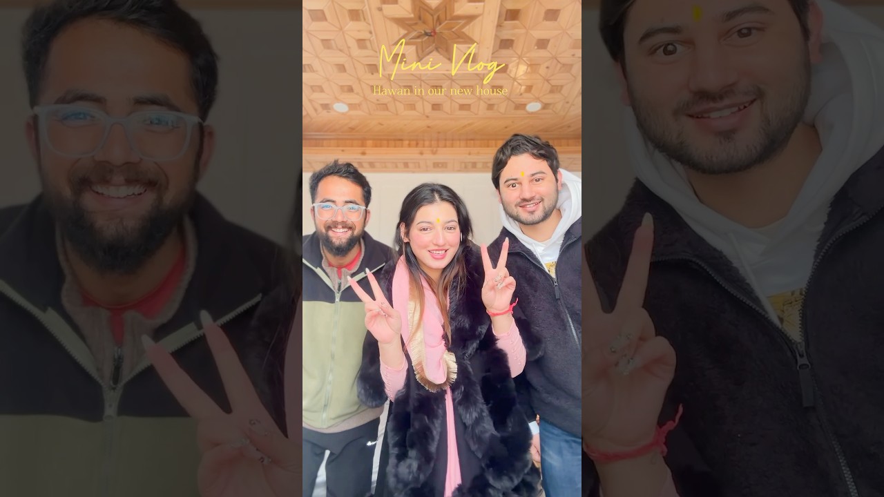 Мини-влог о дне Хавана в моем новом доме #adayinmylife #minivlog #pooja #himachalhouse #pahadilif...