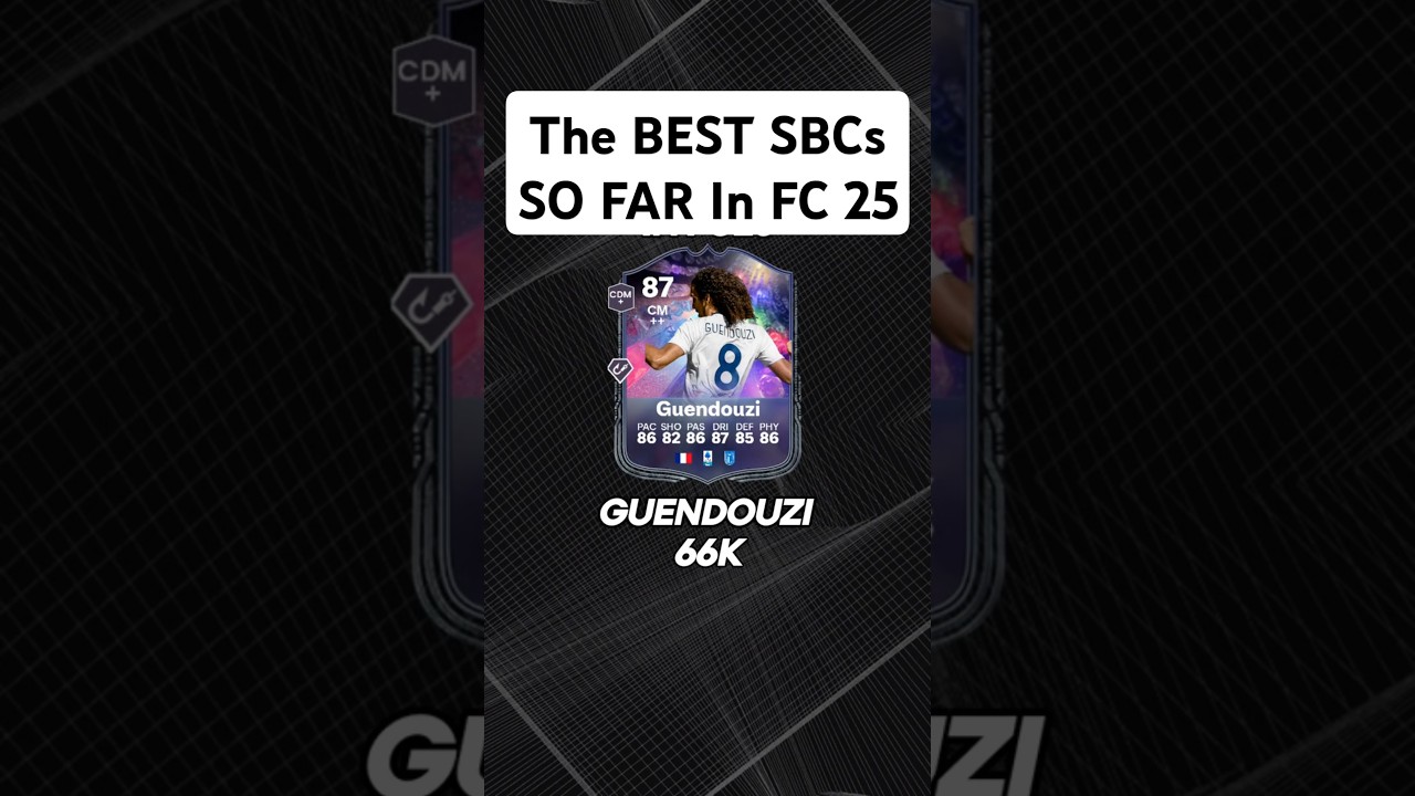 The BEST SBCs SO FAR In FC 25🥶🥶🥶 #fc25 #gameplay #sbc