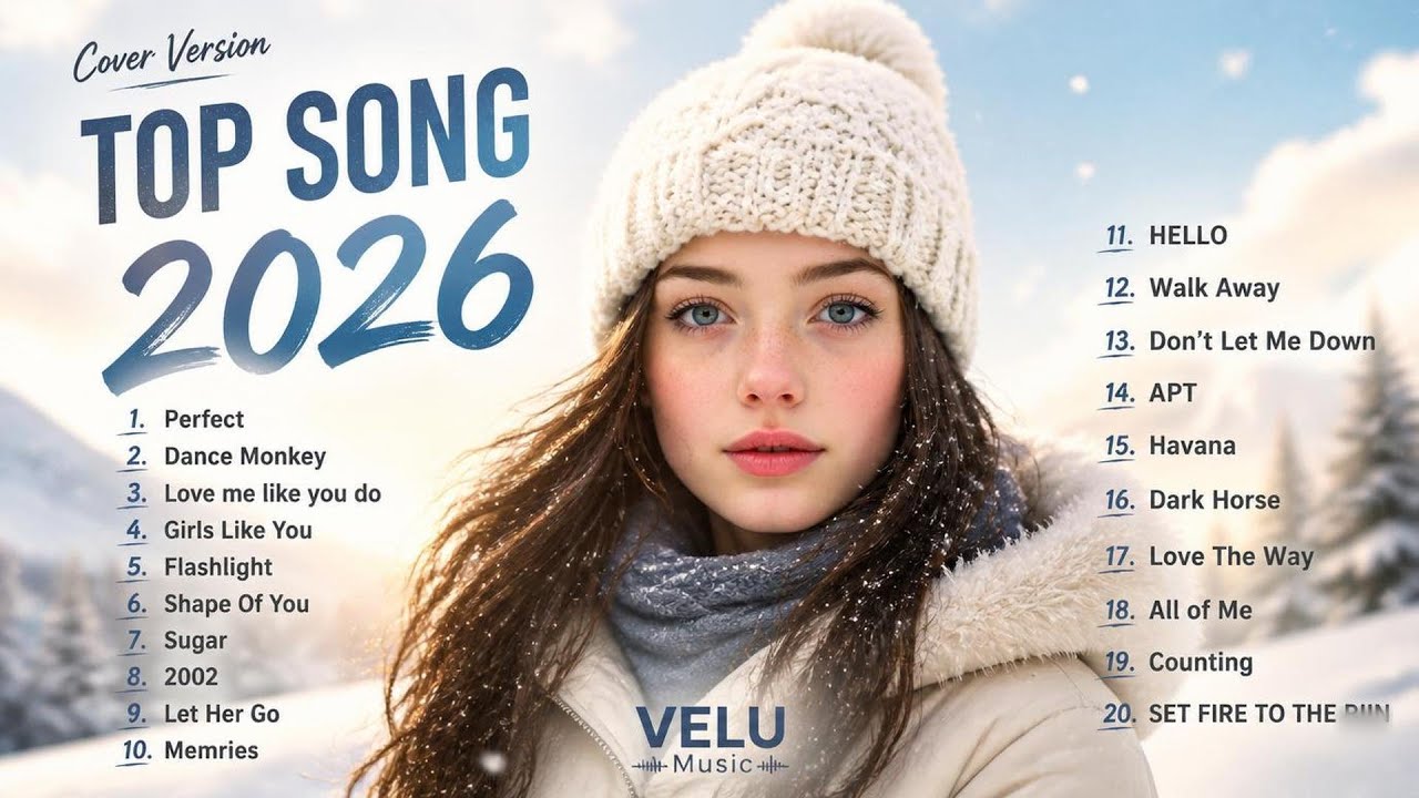 Top Songs Cover  HotHit Music Pop Playlist Best Song  🎙✨  2026 | Velu Music  Vol.3