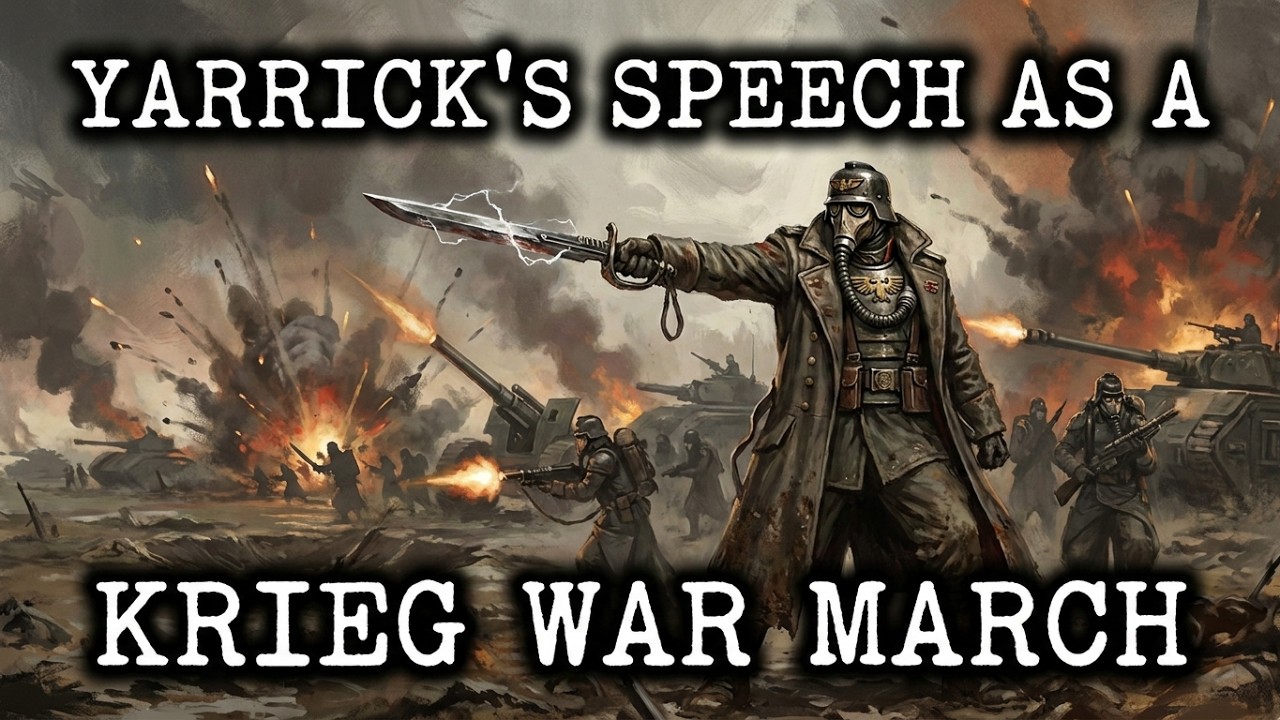NO EVACUATION! | Yarrick&rsquo;s Speech as a Krieg War March | Warhammer 40K Inspired Song