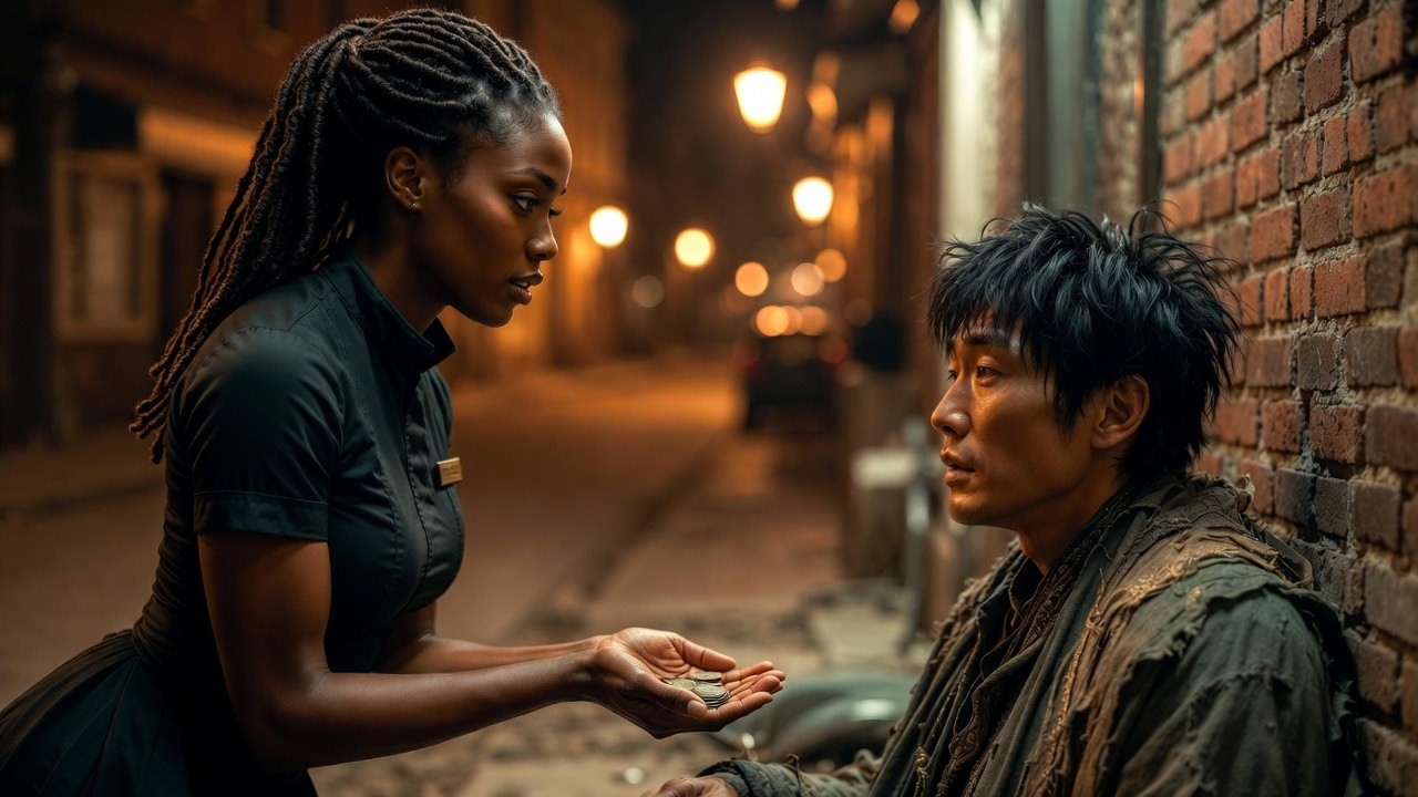A Black Girl Too Sick to Save Herself Kept Saving a Korean Beggar... He Was a Vampire