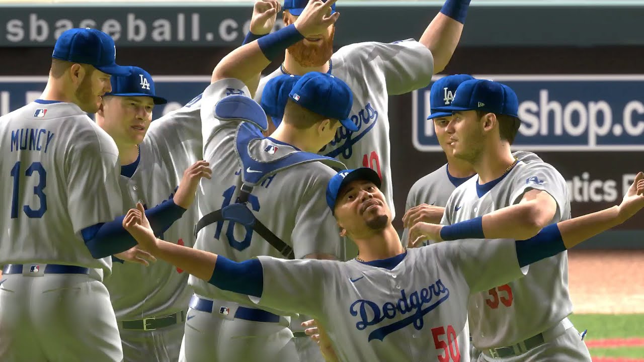 MLB The Show 21 World Series Celebrations!!  (Mets, Yankees, Dodgers, Angels, Padres, Braves) PS5