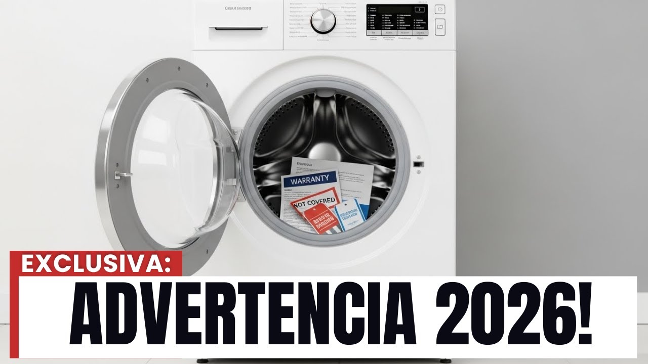 Advertencia sobre lavadoras 2026 — Lo que ninguna tienda te dirá