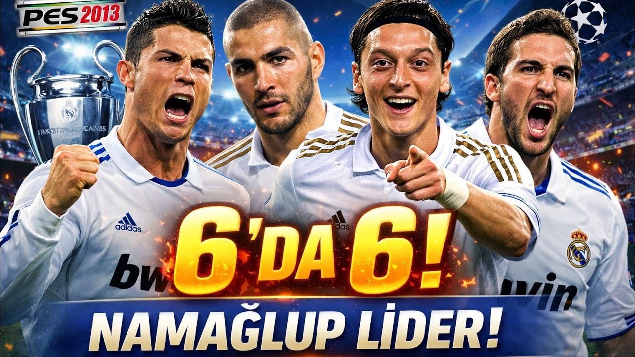 GRUPLARDA KUSURSUZ SERİ! 🔥 PES 2013’te 6’da 6 ile Lider Çıktık💪
