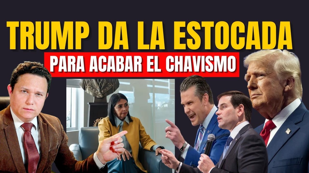 TRUMP DA LA ESTOCADA PARA ASEGURAR EL CAMBIO EN VENEZUELA