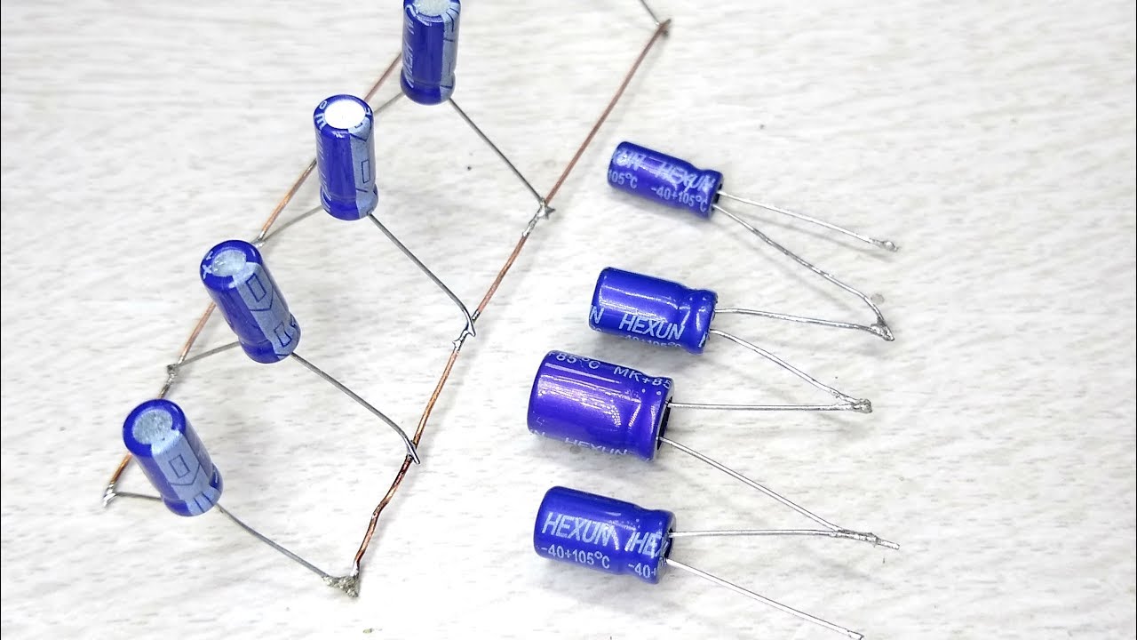 Capacitor in series and parallel