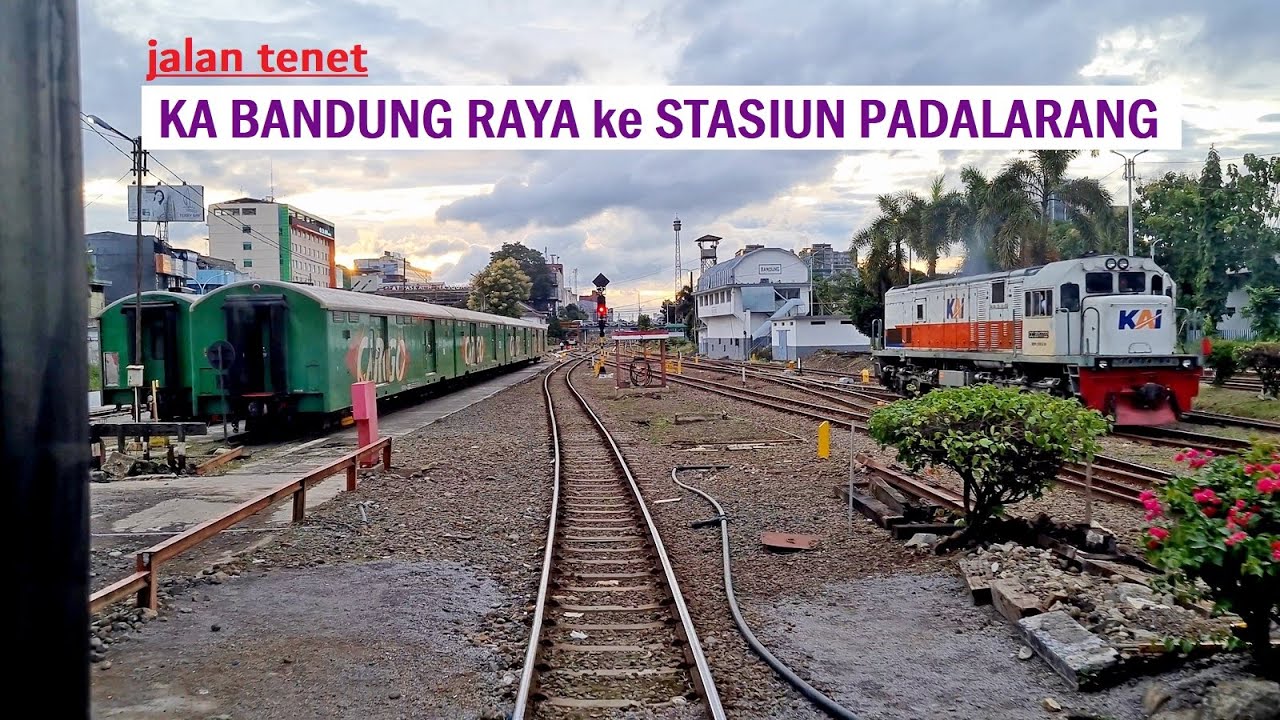 Going back to Padalarang Station with KA Bandung Raya after watching Tenet movie ‼️