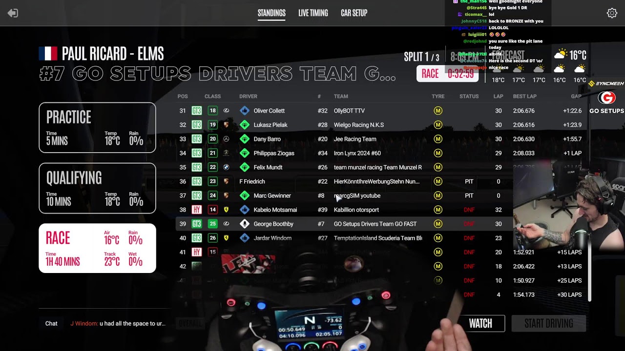 🔴 LIVE - My first CHAMPIONSHIP race in the LEXUS 🏁