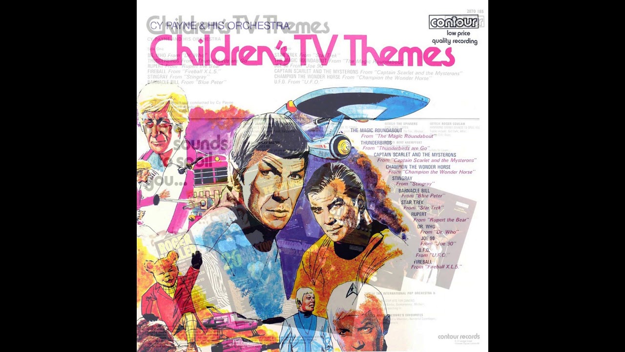 CHILDRENS TV THEMES - CY PAYNE (FULL ALBUM - SIDE 2 OF 2)
