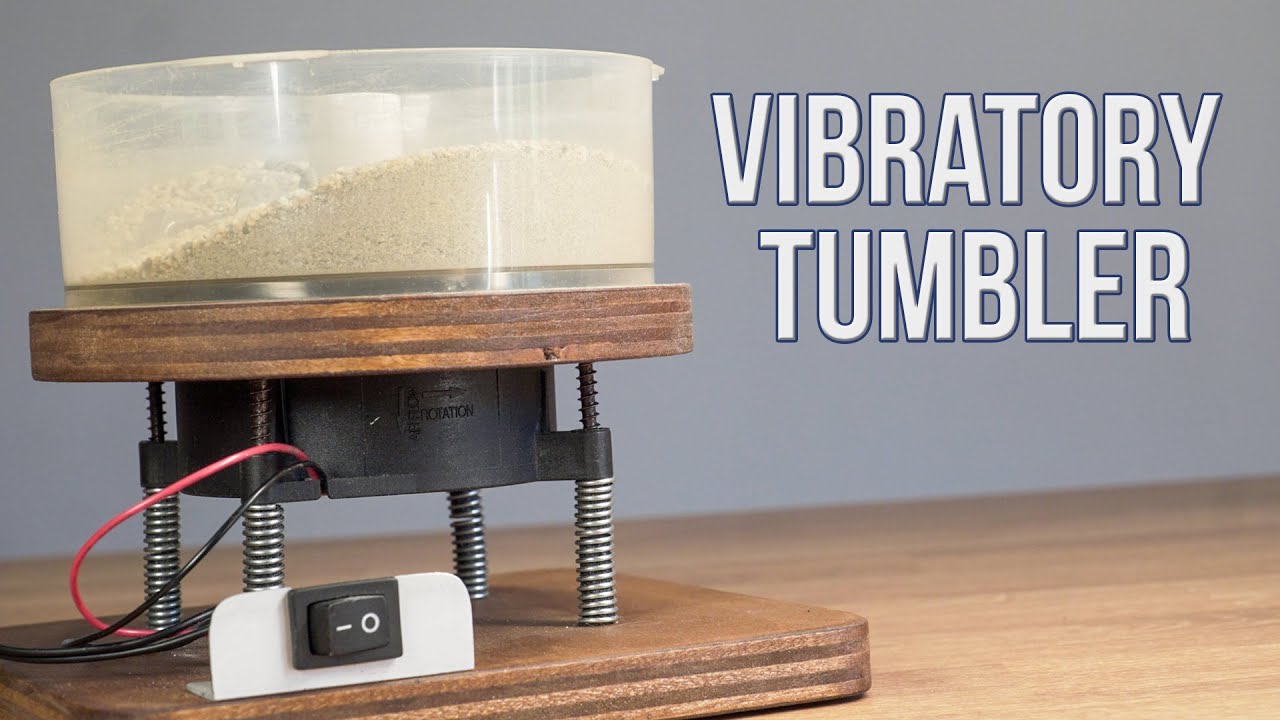 how to make a vibratory tumbler