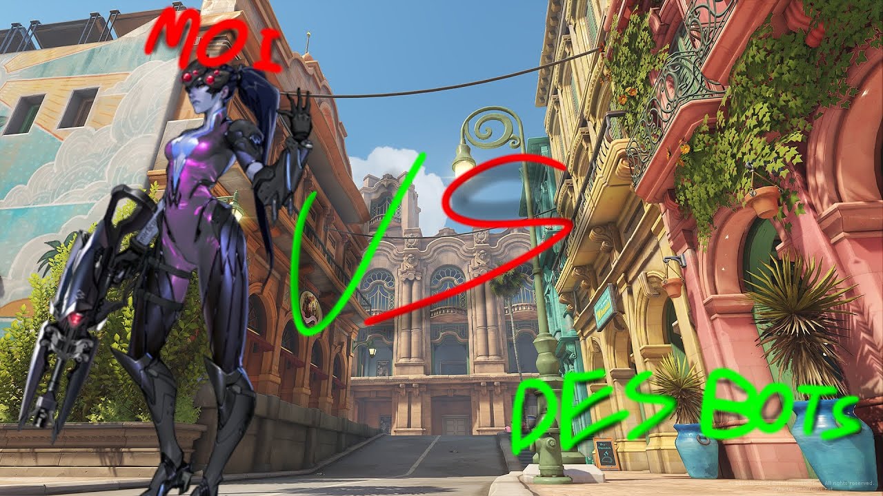 (1vs5) Moi tout seul contre cinq bottes sur overwatch 
