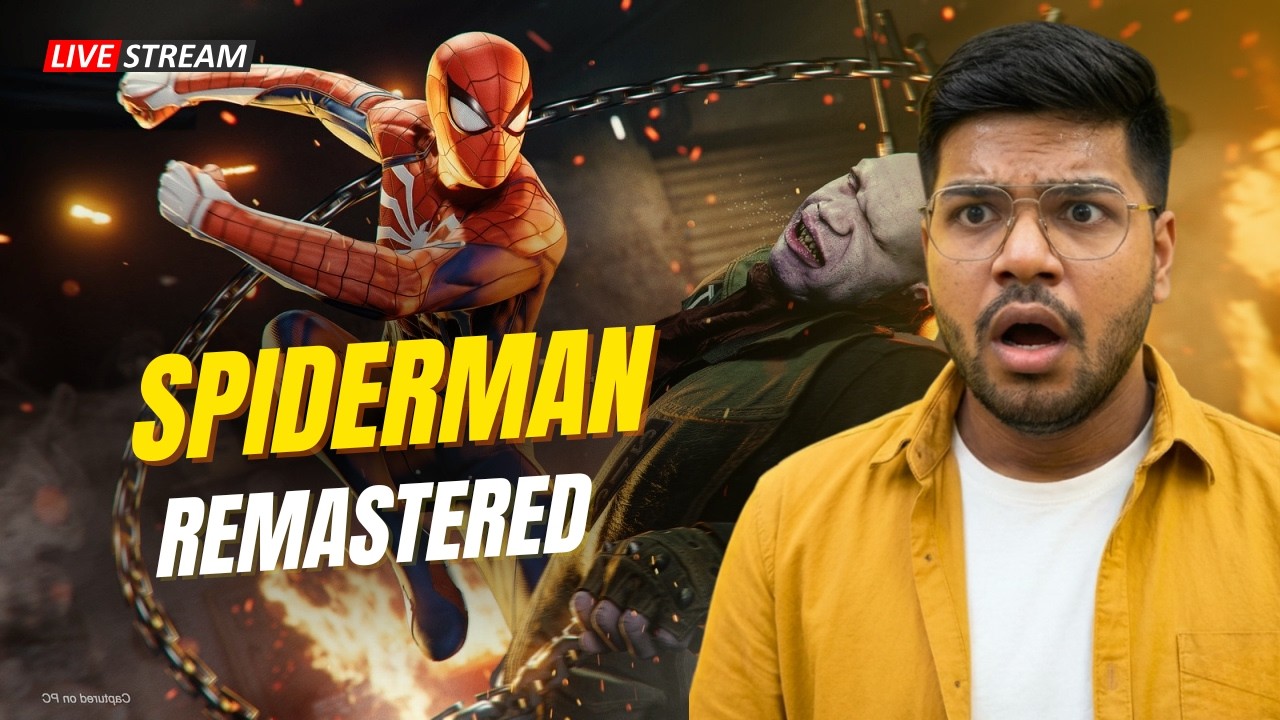 🔴Marvel’s Spider-Man Remastered Gameplay | Full Story & Side Missions