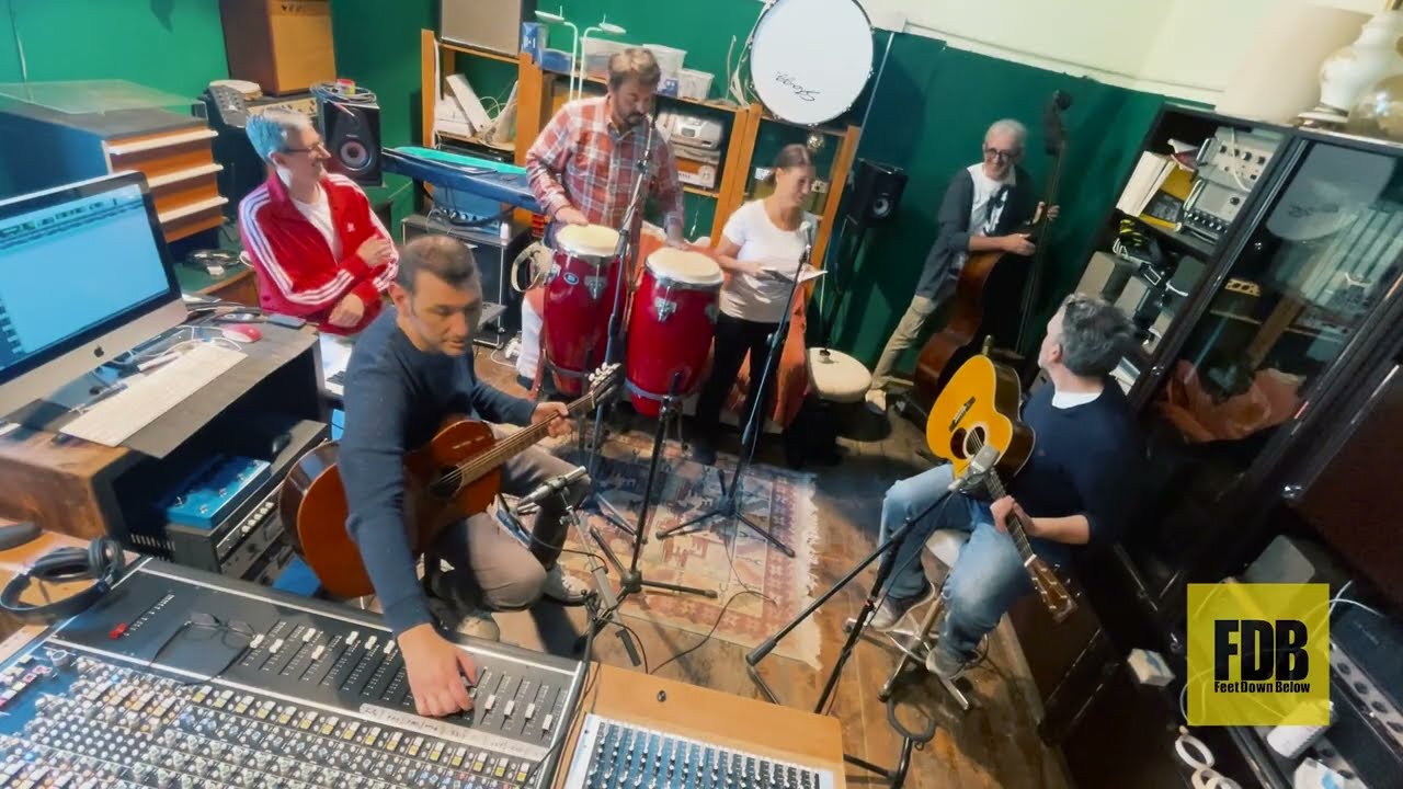 Feet Down Below - Rio Verde  (Behind the Scene) studio footage