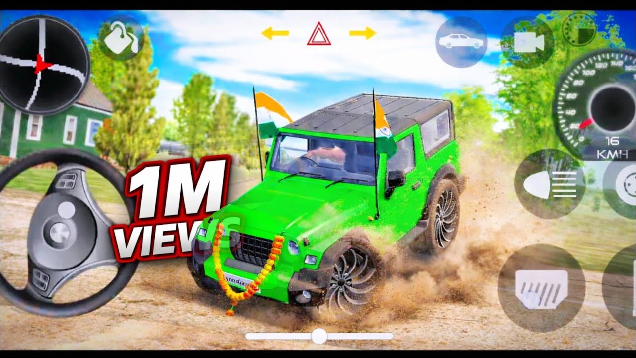 Modified Mahindra Thar 😈 Games: Indian Green Thar (Gadi Wala Games) Car Game Android Game – #2026