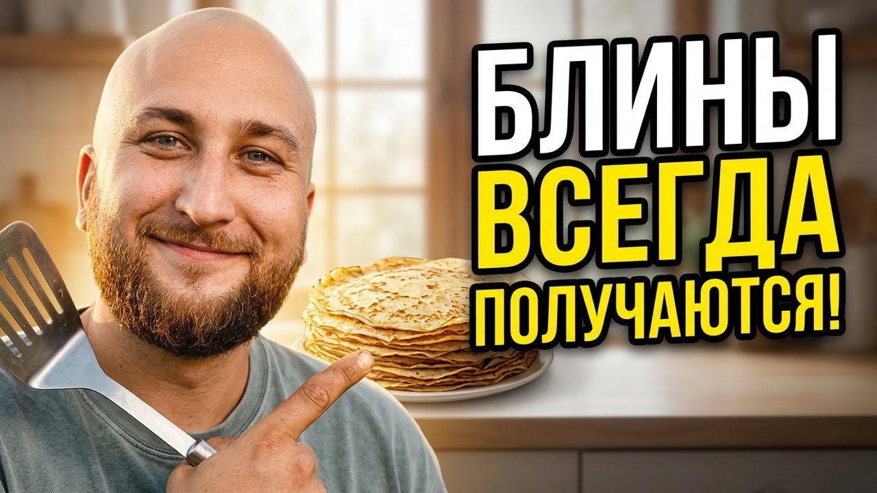 ВЕГАНСКИЕ БЛИНЫ — идеальный рецепт без яиц и молока (получаются всегда!)