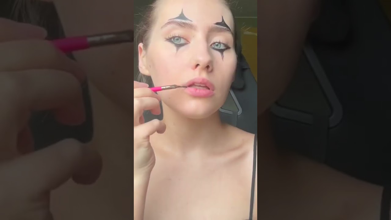 Snabb halloween sminkning💀👻🎃