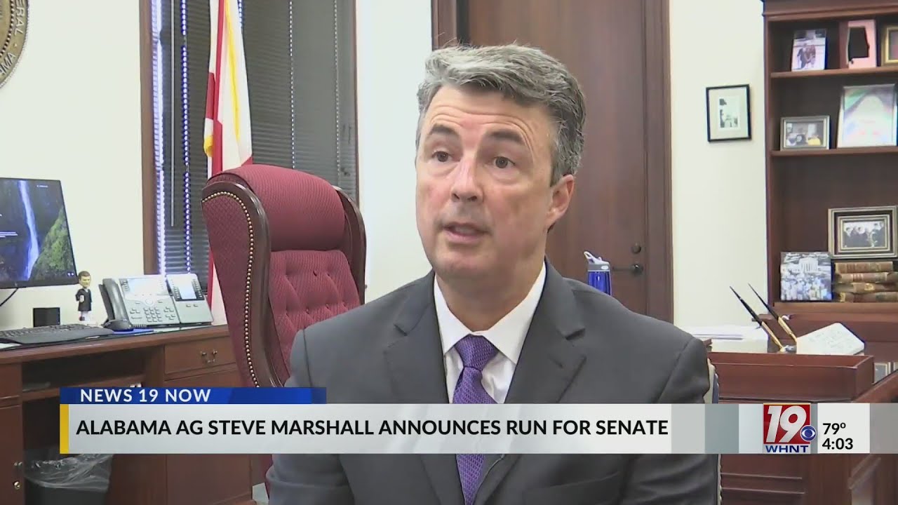 Alabama AG Steve Marshall Announces Run for Senate | May 29, 2025 | News 19 at 4 p.m.