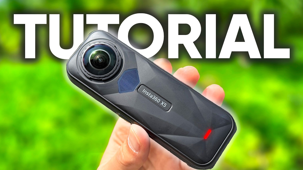 Insta360 X5 Tutorial & GUÍA ¡PASO a PASO!