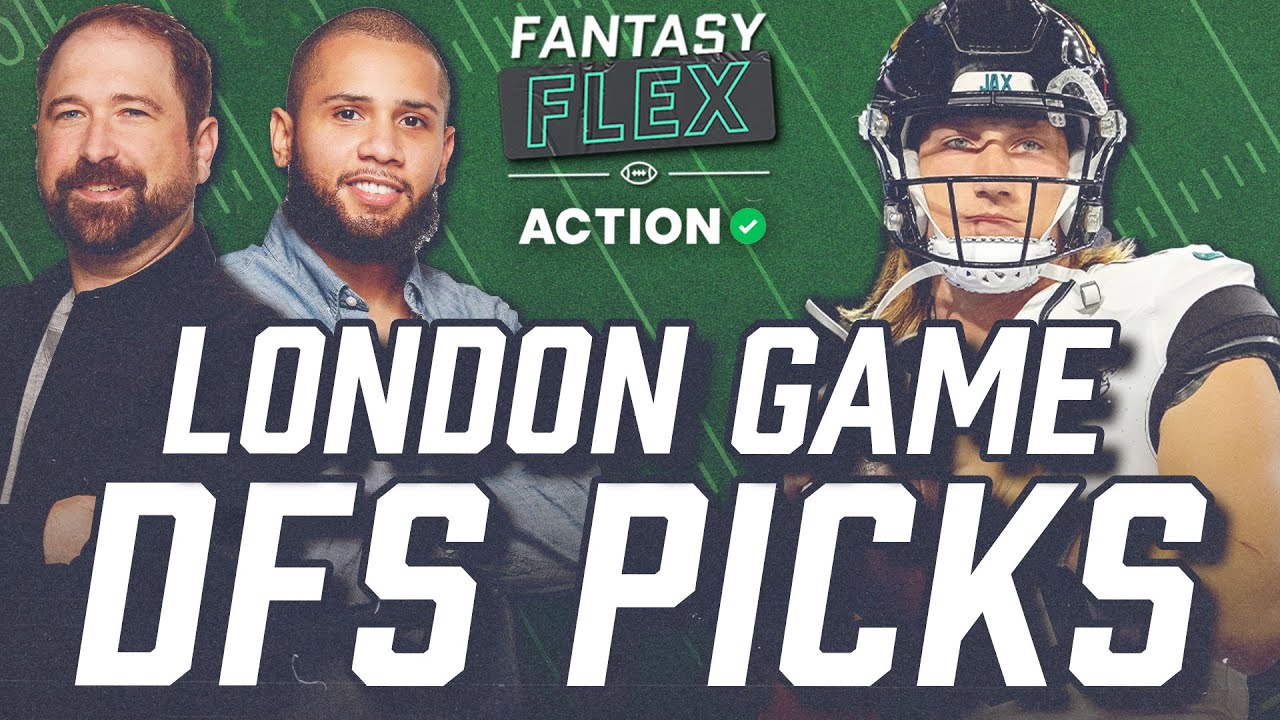 Atlanta Falcons vs Jacksonville Jaguars DFS Picks | NFL London Game | Fantasy Flex