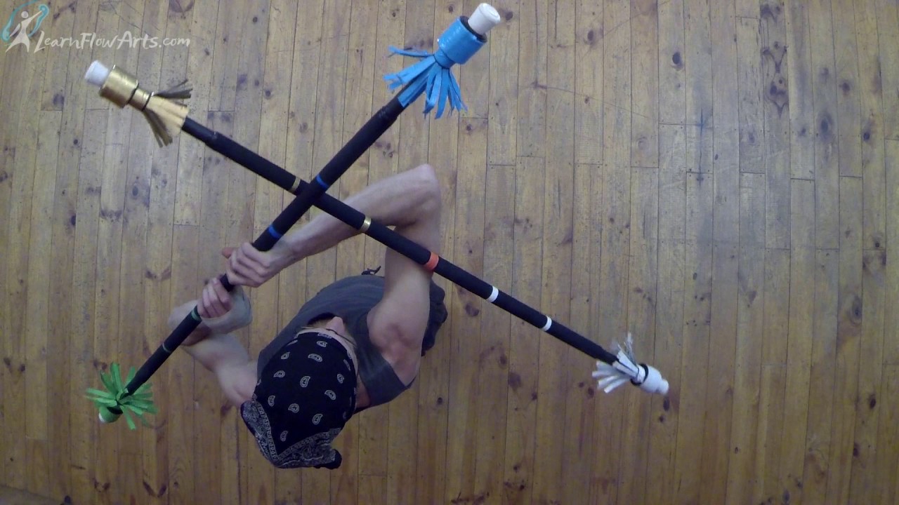 Double Contact Staff - Staff on Staff Contact - Trap to Trap (Top)