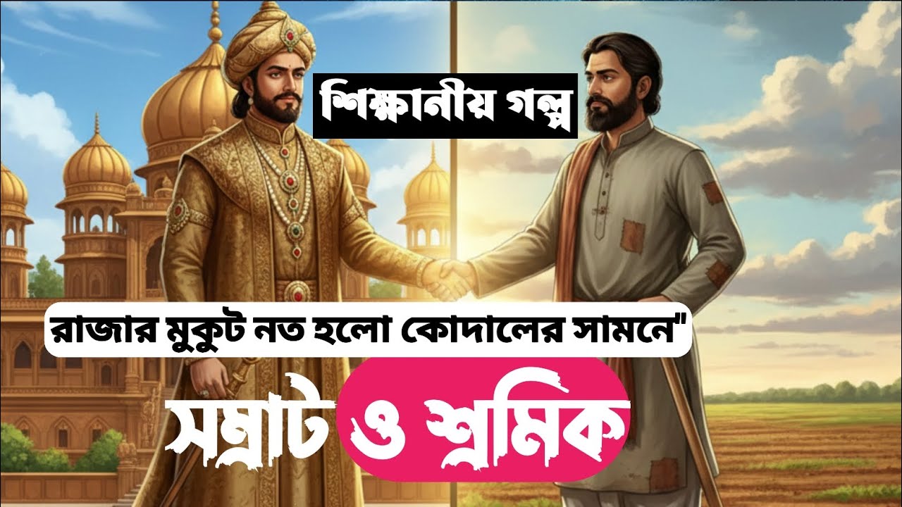 সম্রাট ও শ্রমিক | বাদশাহ আলমগীর ও দিনমজুর আবদুল্লাহর অবিশ্বাস্য সাক্ষাত | শিক্ষানীয় ইসলামিক গল্প