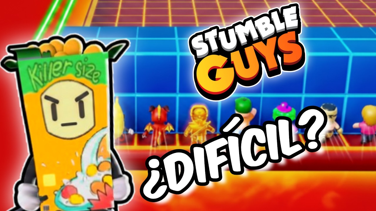 STUMBLE GUYS NOS HUMILLÓ EN 3 MINUTOS