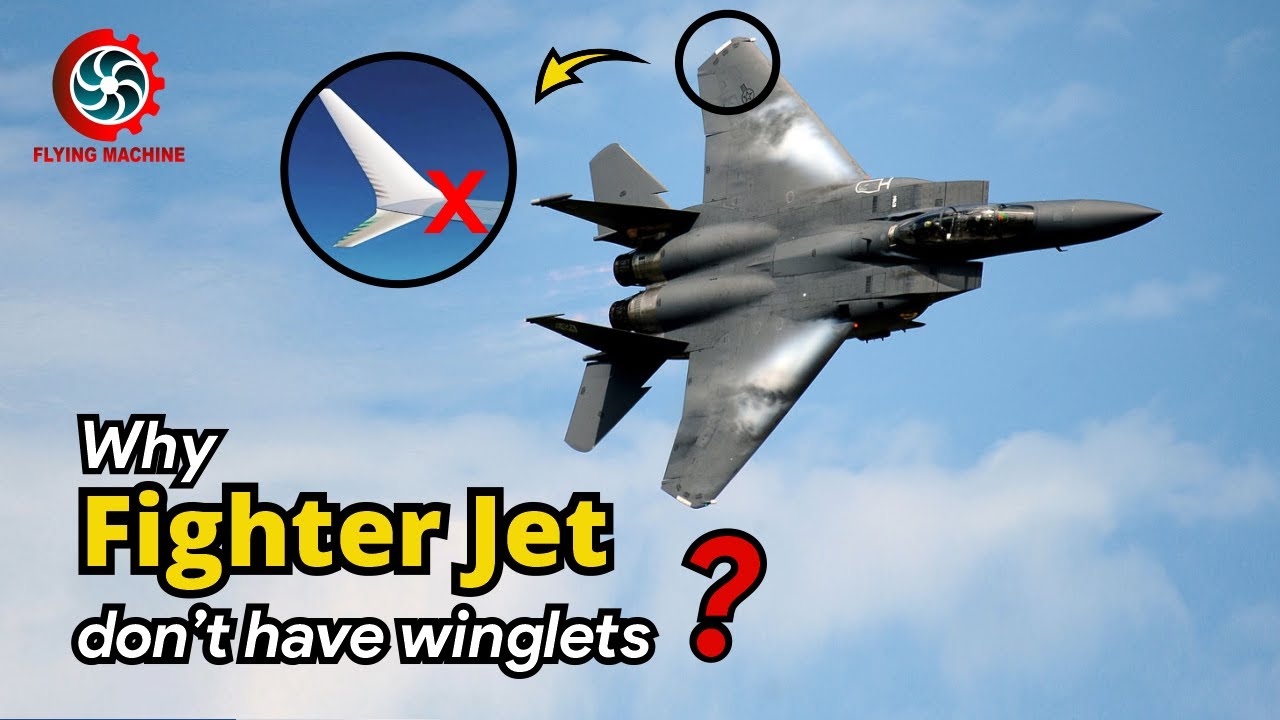 Why Fighter Jet Don't Have Winglets
