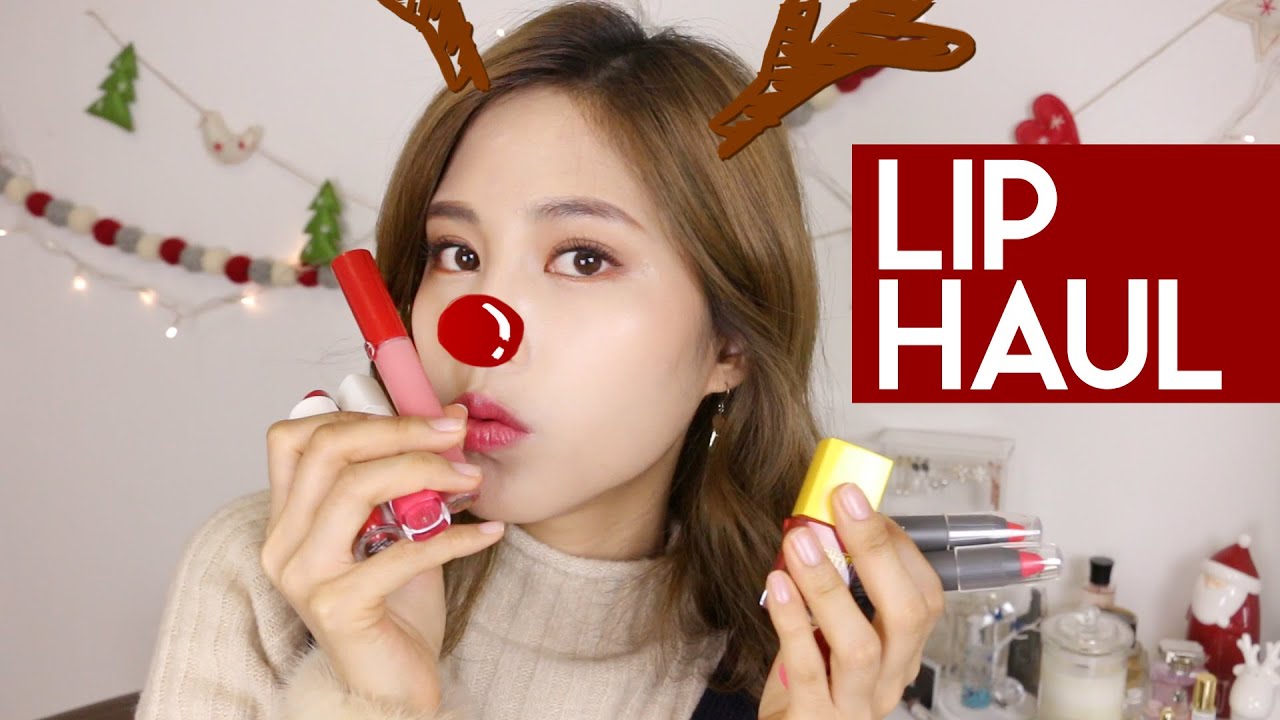Eng) 요즘 구매한 립제품! : Lip haul ㅣ Kyungsun 🎵