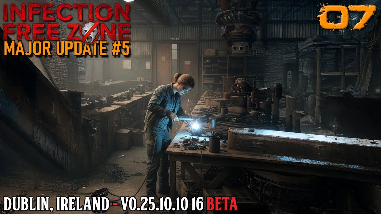 We're Building Shotguns & Automatic Weapons / Infection Free Zone / Major Update 5 / Very Hard / 07