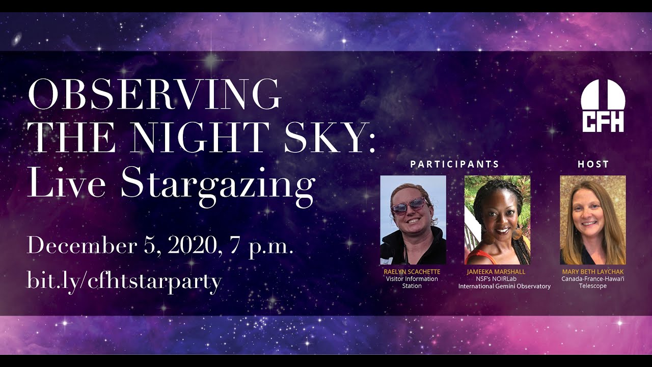 CFHT Live Star Gazing