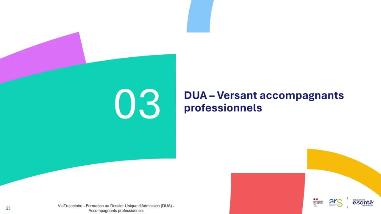 [Replay] ViaTrajectoire Handicap - Présentation du DUA pour les accompagnants professionnel​s