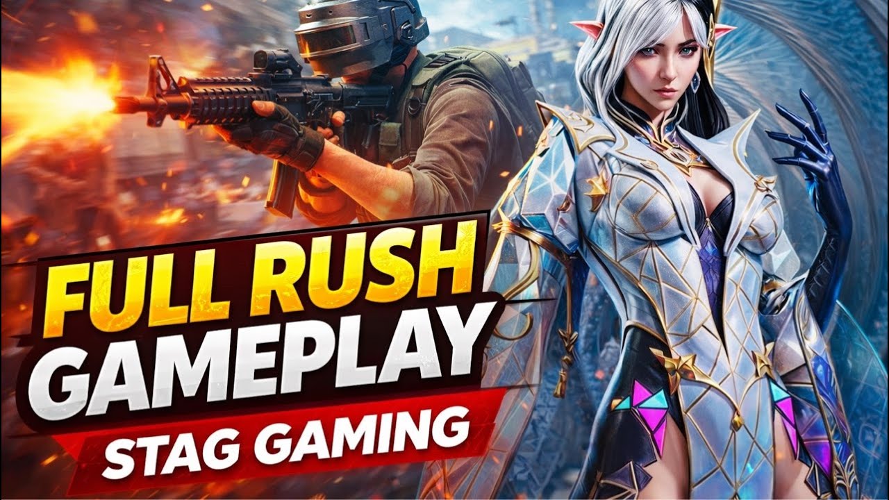 Full Rush Gameplay In New Event😰|| Stag Gaming || #bgmi #pubg #live #shortslive