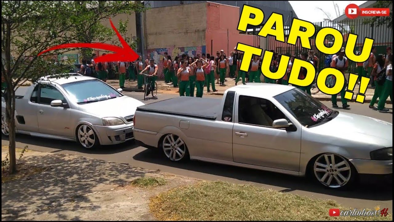 O SOM DA SAVEIRO PAROU TUDO NA SAÍDA DA ESCOLA !!🔊