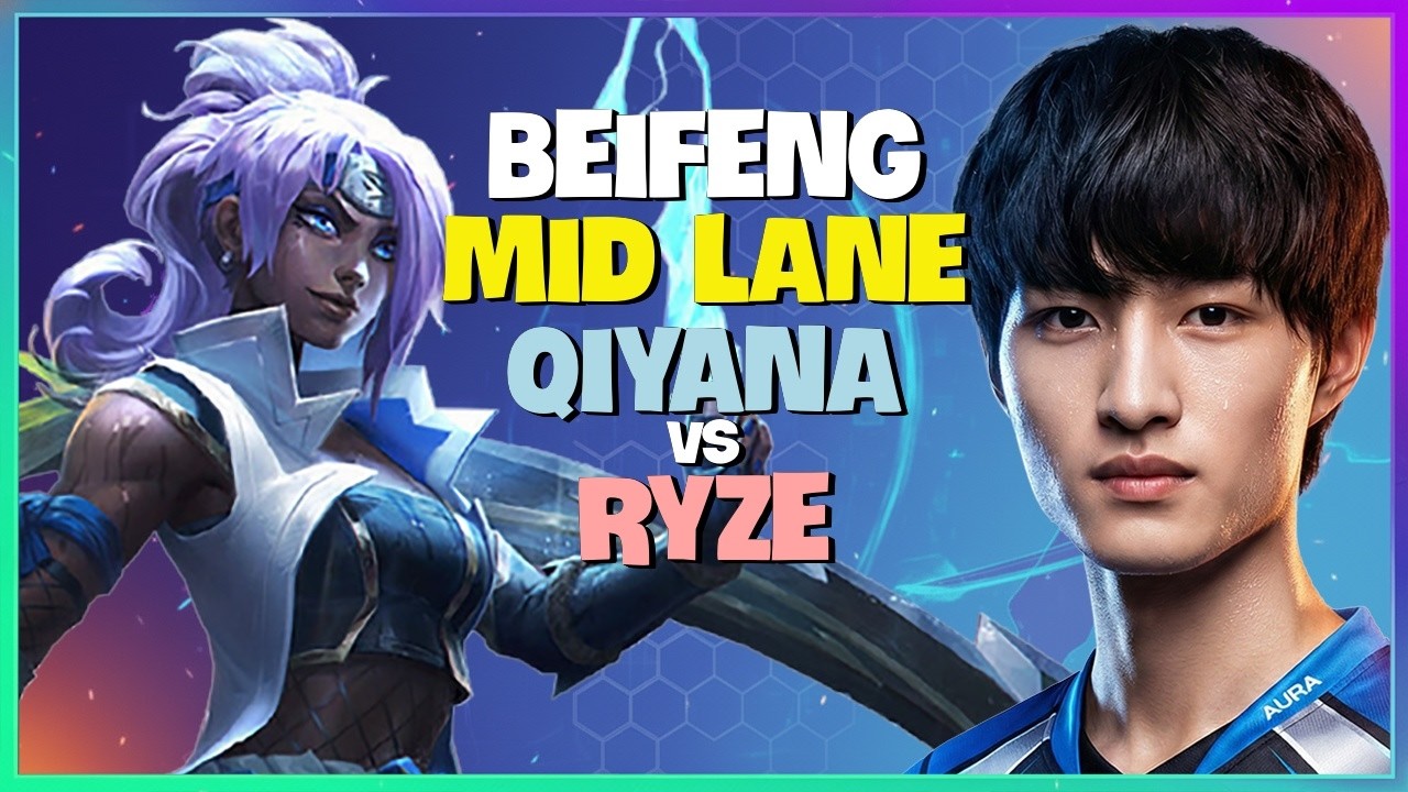 BeiFeng Qiyana : This Dude is WRECKING the Super Server with INSANE Mechanics