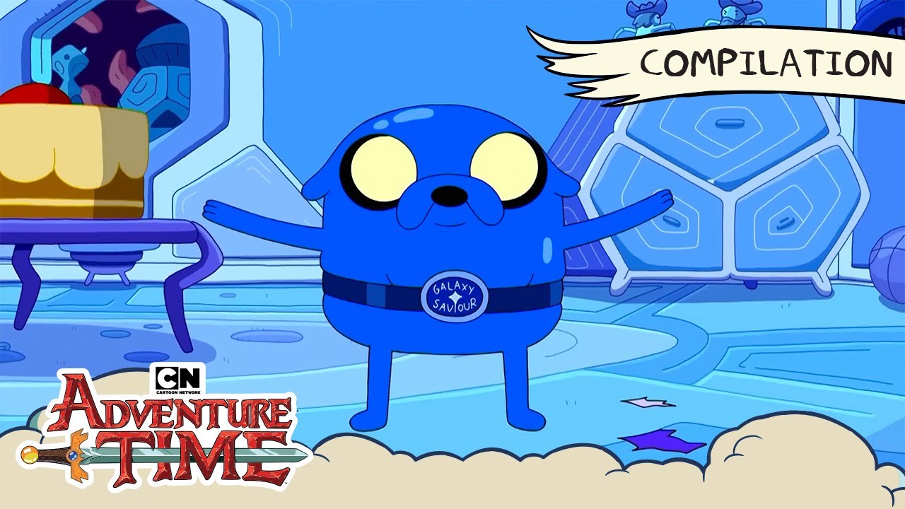 Jake's Wildest Adventures: A 1-Hour Marathon! | Compilation | Adventure Time | Cartoon Network