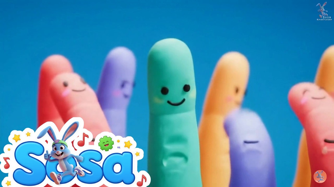 Zehn kleine Zappelmänner & mehr! ✨ Die besten Bewegungslieder für Kinder | Sosa Kinderlieder