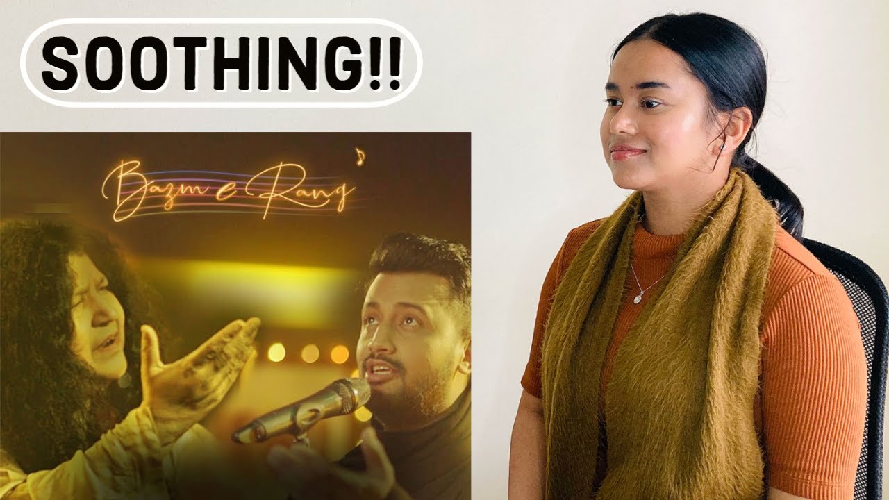 SINGER Reacts to Pardadari - Abida Parveen - Atif Aslam| FIRST TIME! | HazReacts