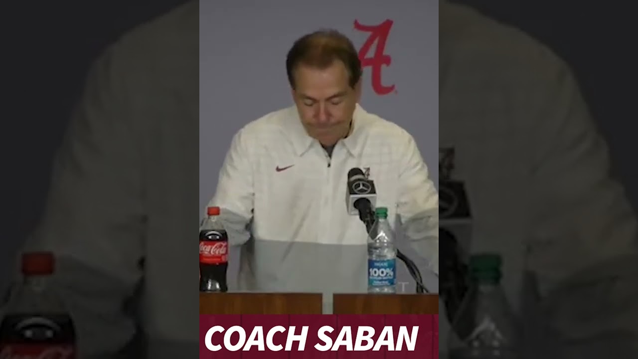 Coach Nick Saban's first 60 seconds of Mississippi State Postgame Press Conference 