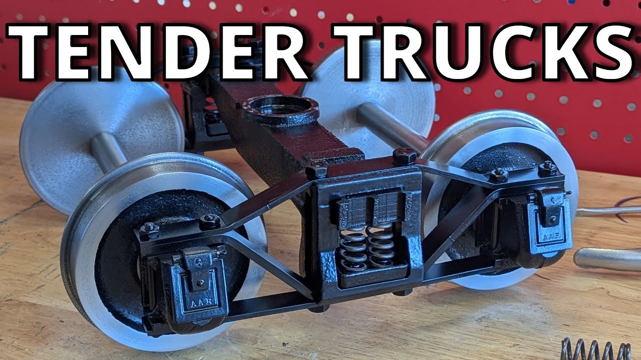 Building a Live Steam Engine: Tender Trucks