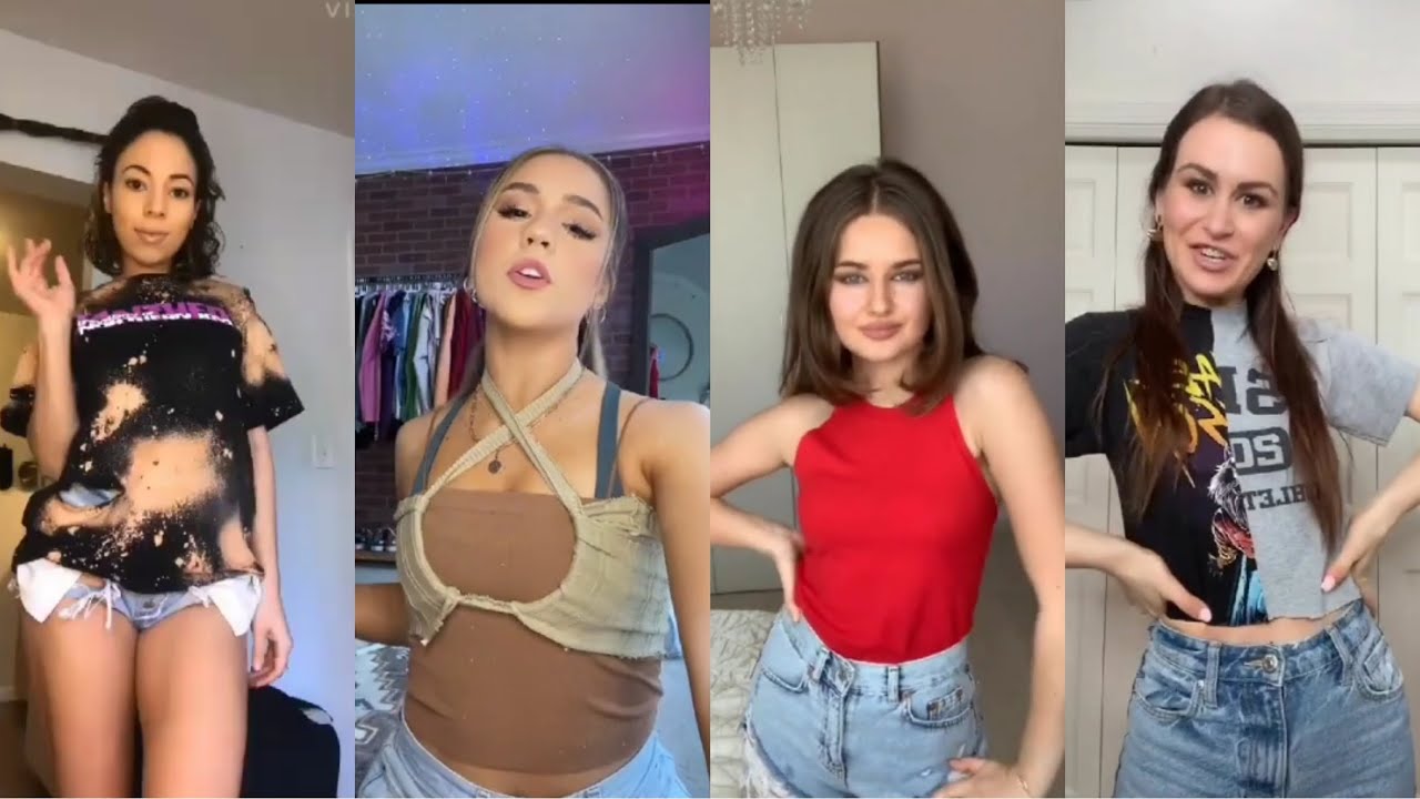 BEST TIKTOK DIY | T-shirt transformation