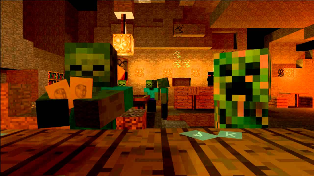 Mob Saloon - Minecraft Animation
