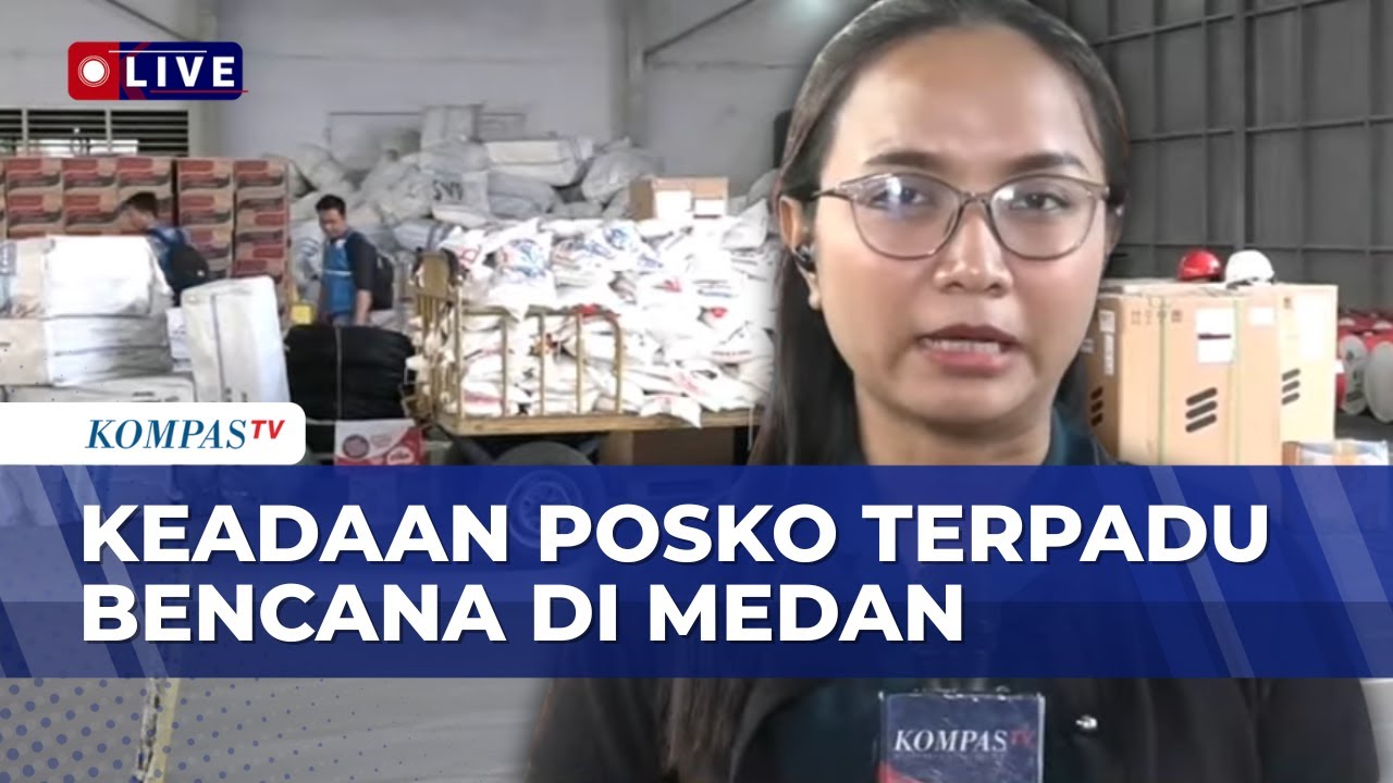 Terbaru! Situasi Penyaluran Bantuan Bencana Sumatera dari Lanud Soewondo Medan ke Daerah Terdampak